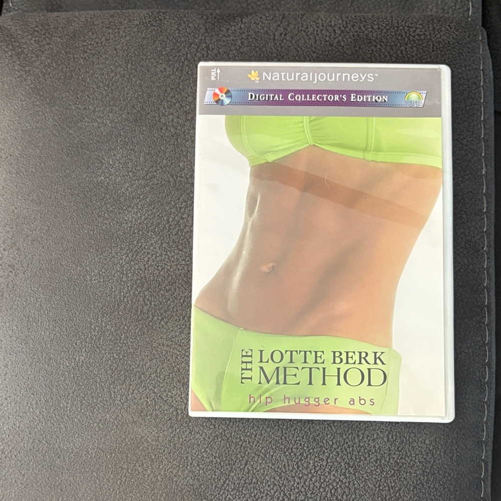 The Lotte Berk Method DVD - Green Cover